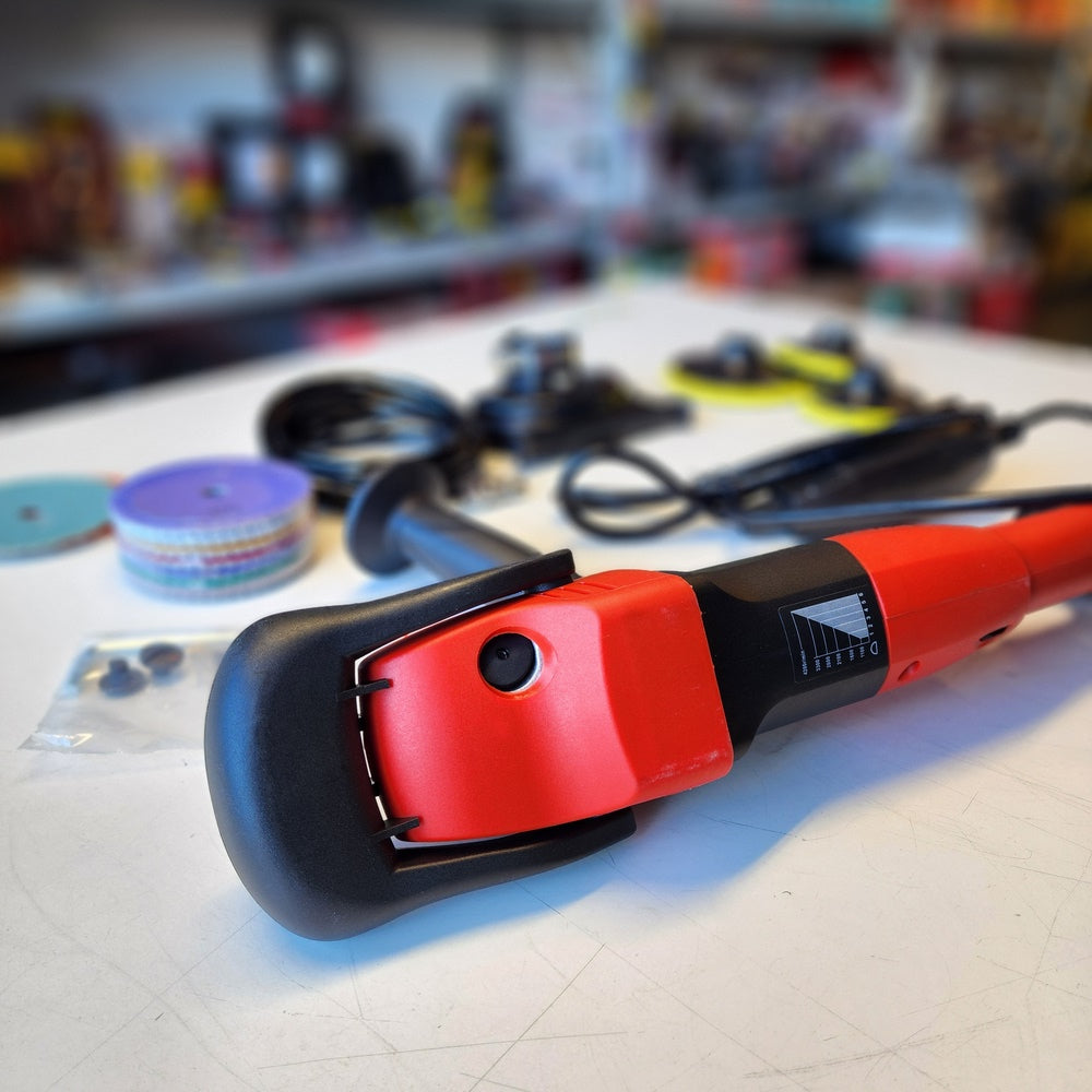 Wet Polisher New 10 A Corded 4 in. and 5 in. Pads Grinder Sander Polisher With 59 in (SSPGJYPJT110VZL) Wet Polisher New 10 A Corded 4 in. and 5 in. Pads Grinder Sander Polisher With 59 in (SSPGJYPJT110VZL)